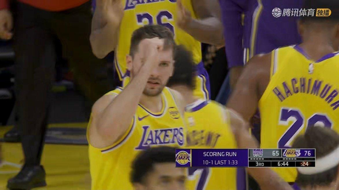 一波10-1！打停国王国王vs湖人 ​​​