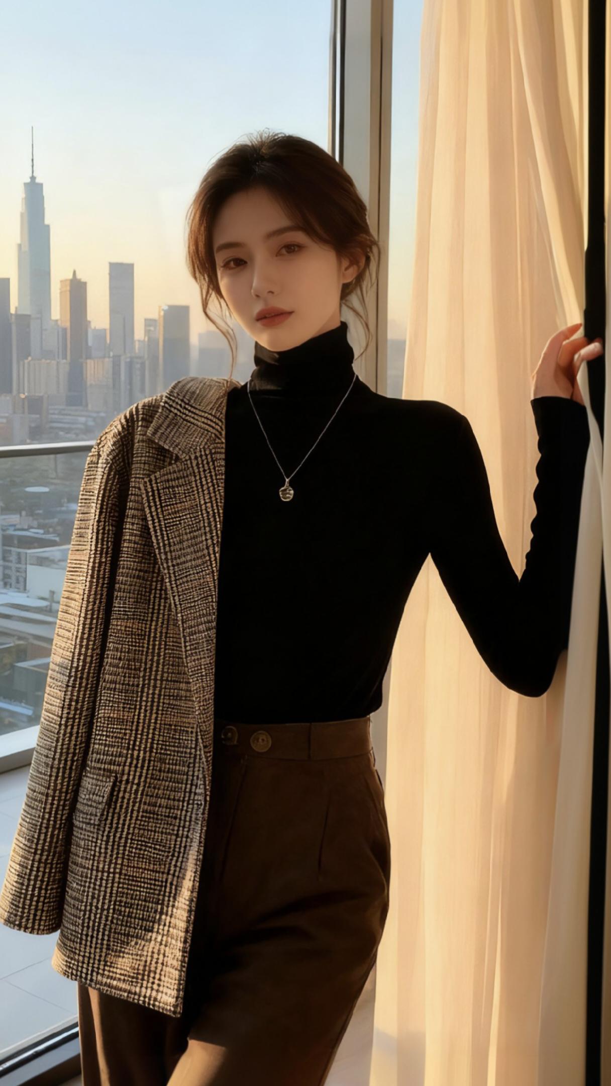 穿出高级感 这也太好看了 打底衫内搭外穿都好看 女装穿搭