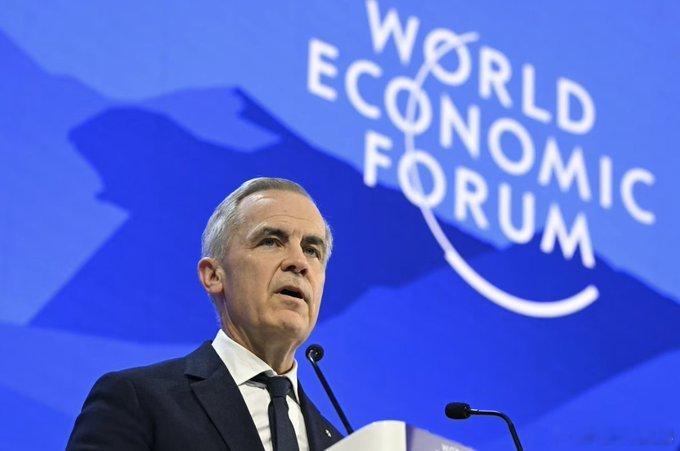 美媒，川d粉称卡尼已经对美国特朗普总统服软，但被卡尼否认卡尼在达沃斯告诉特朗普“