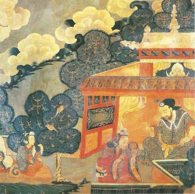 唐景龙四年（707年），金城公主和亲吐蕃，中宗李显率群臣在始平县（今陕西兴平市）