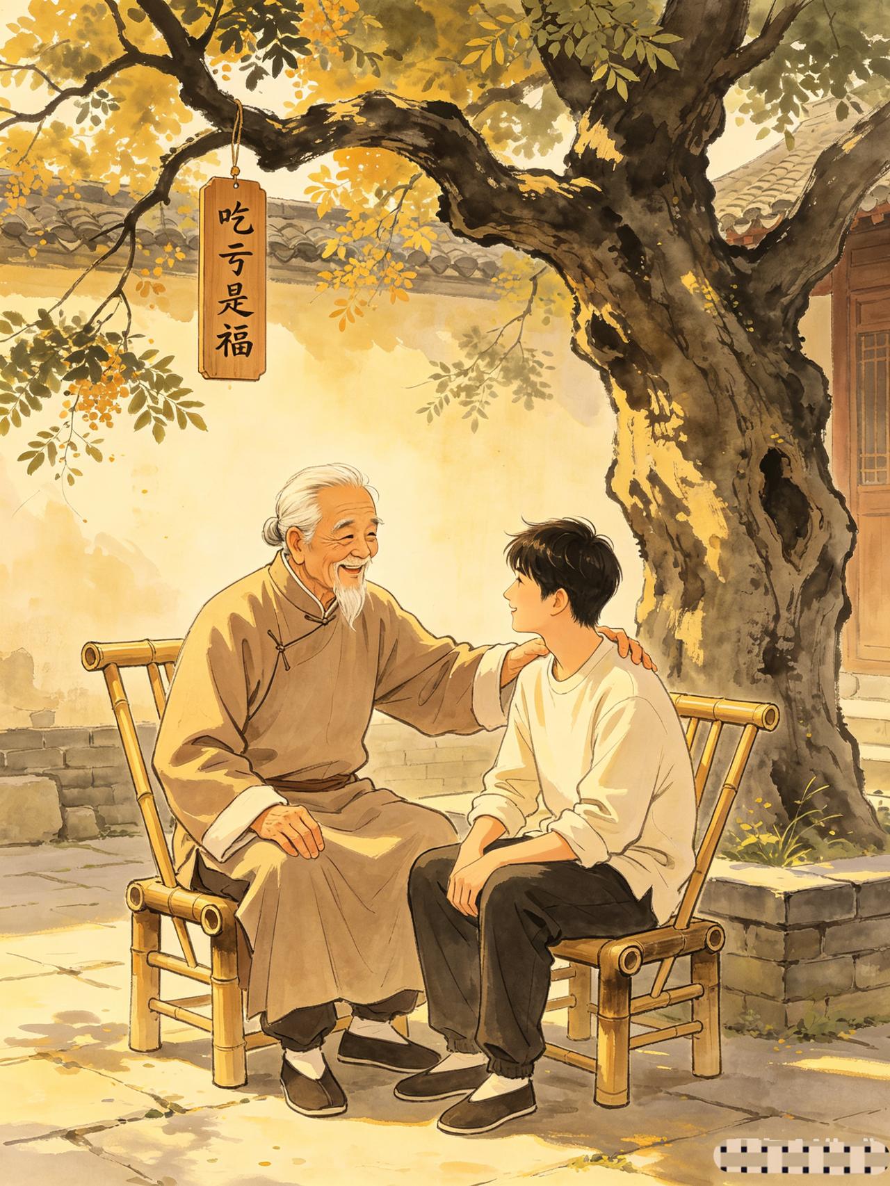 我认为相信。小事可以吃亏忍让，原则、底线、尊严、核心利益，绝不能随便吃亏。
聪明