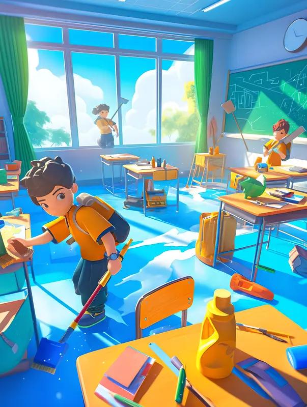 成都这家长投诉开学前被要求到校大扫除，太能理解了。家长也要上班，没那么多时间，总