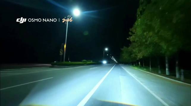 国道再也不怕黑了#大疆nano#