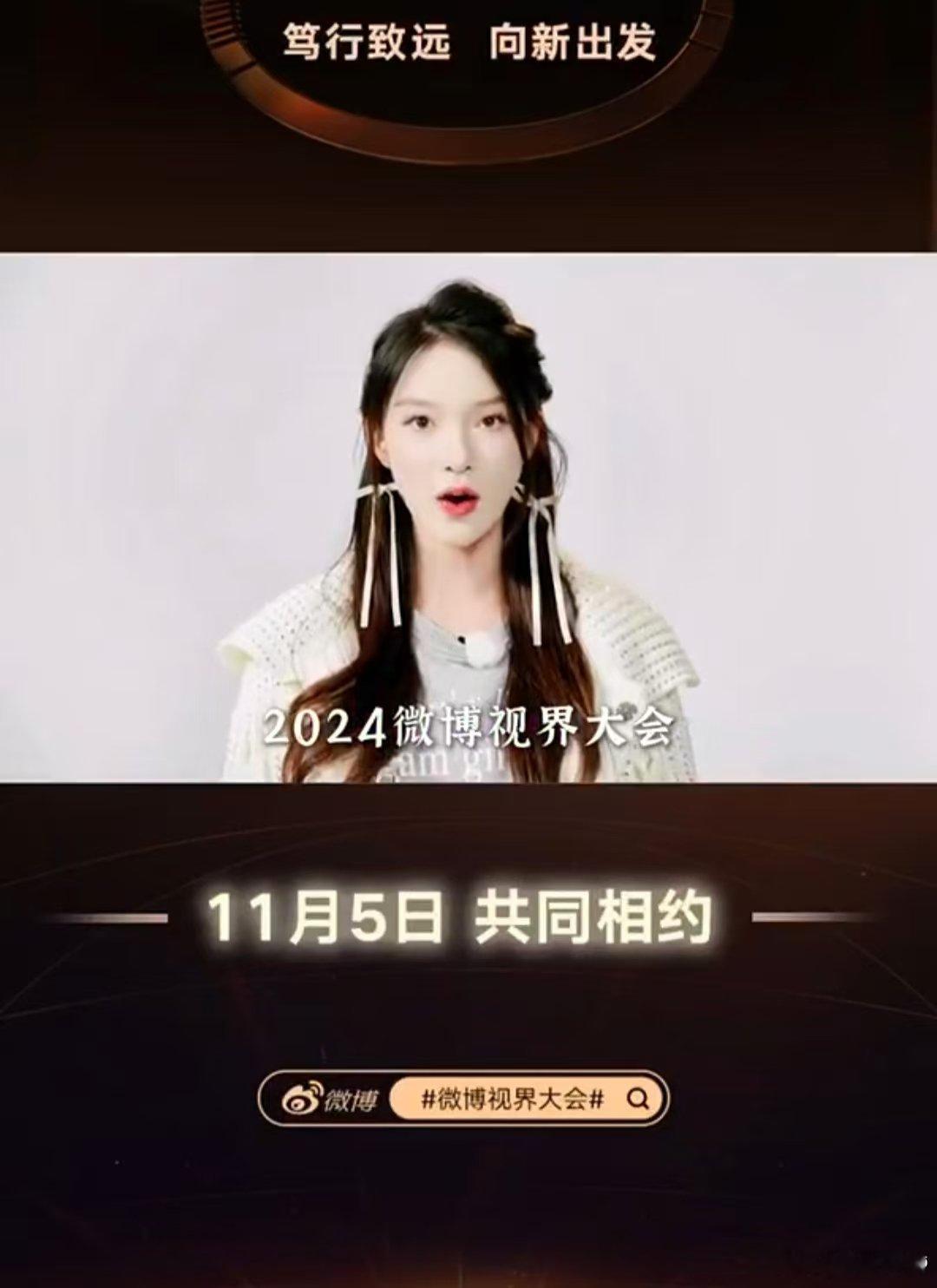  星光熠熠，未来可期！2024微博视界大会，11月5日与你相约，共赴剧综之旅，探