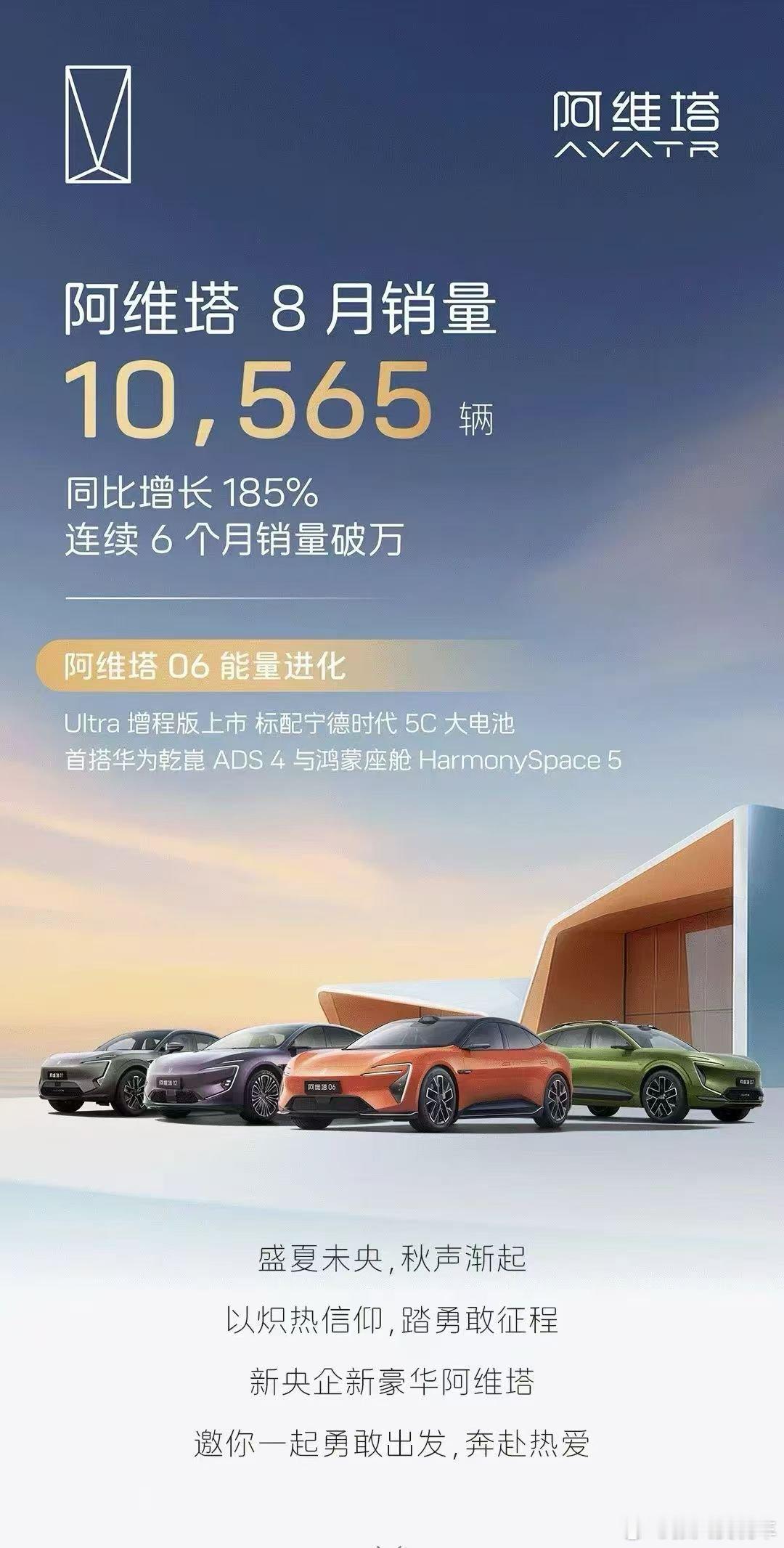 阿维塔不吭不响稳稳月销1万新豪华阿维塔阿维塔 ​​​