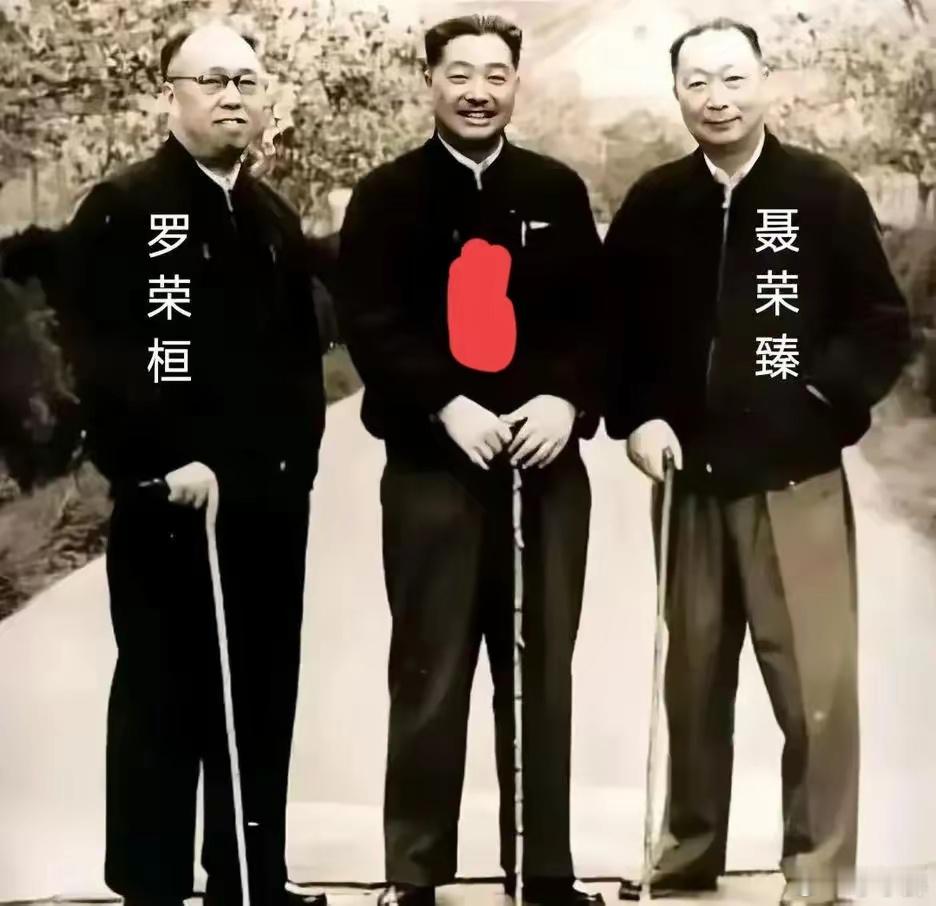 原来这才是他们三人的真实相貌，一张拍摄于上世纪五十年代末的老照片，照片中的样子才