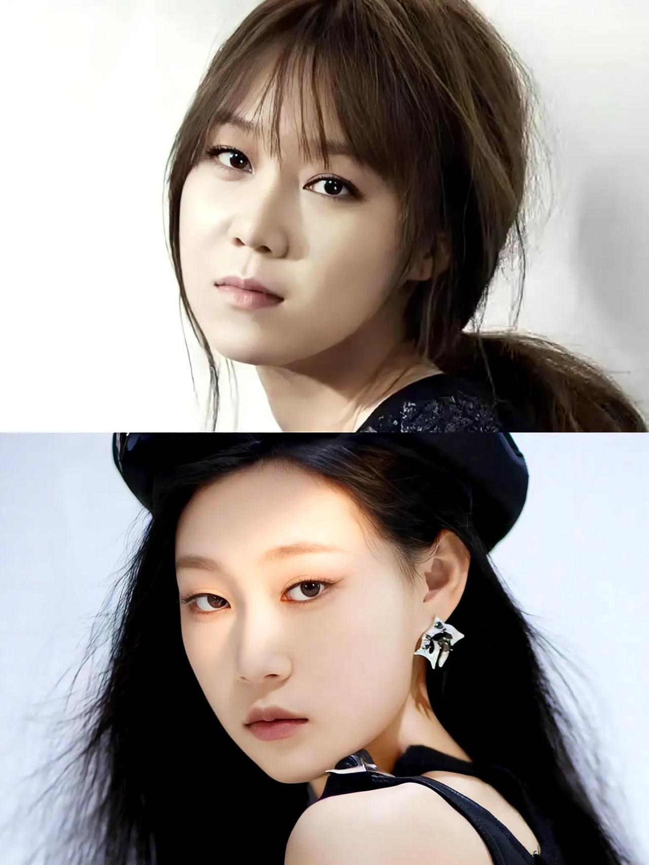 没人觉得小沈阳的女儿沈佳润和韩国女演员孔孝真有点像吗？

两人都是单眼皮，身材高