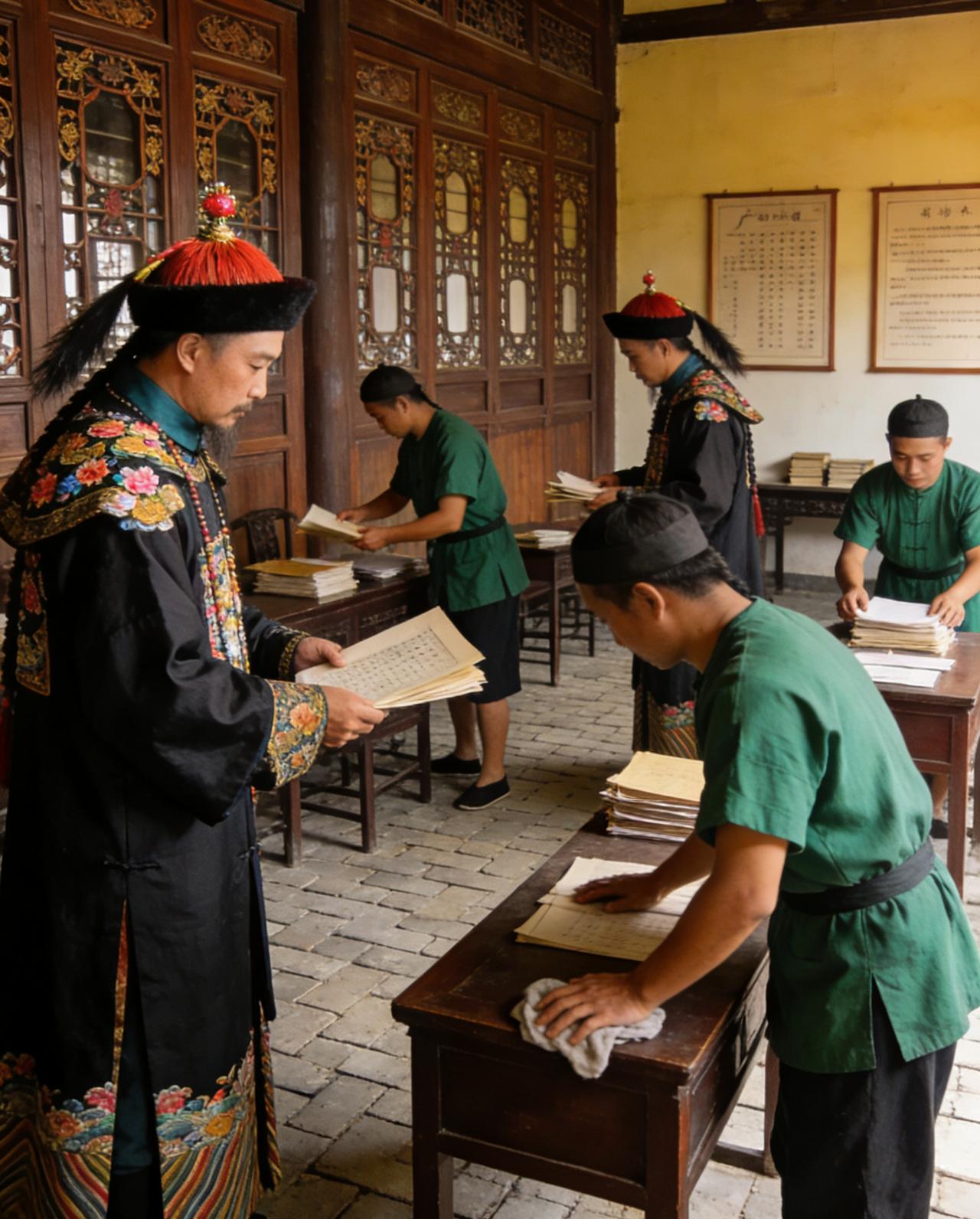 今天讲一个旧衙门行政工作上脱责的故事。

譬如遇到命案，因这一起案子牵连的人太多