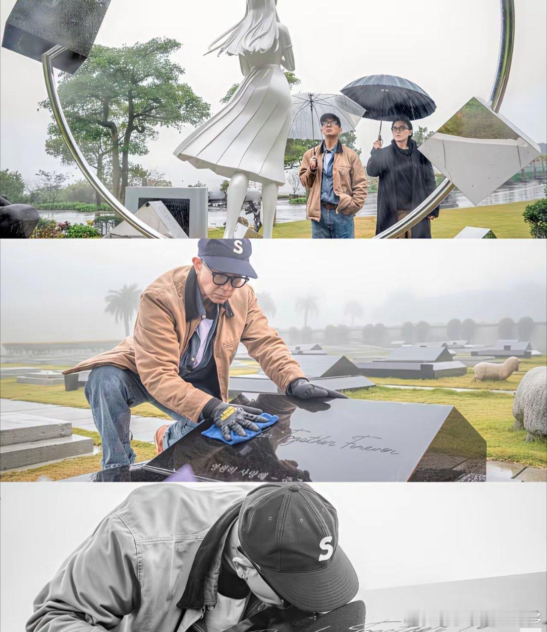 作为男人，我也看不明白具俊晔。你说他装的吧，大S送他的衣服能保留27年，天天去墓