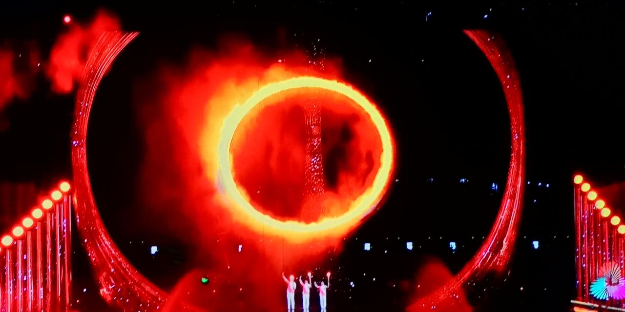 第十五届全运会开幕式火炬画面，太震撼了！直接给我原地封神！我到现在都缓不过神来，