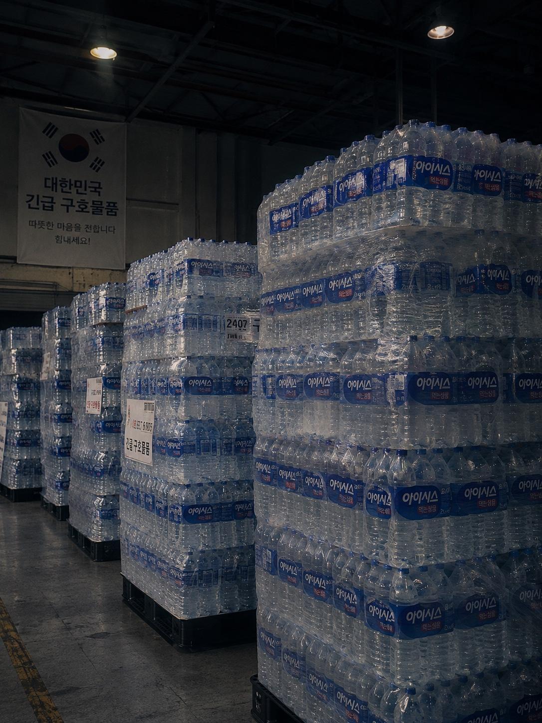 韩国企业往日本地震灾区送了一万两千瓶水，日本网友说：这水只配冲厕所。

我刷到这