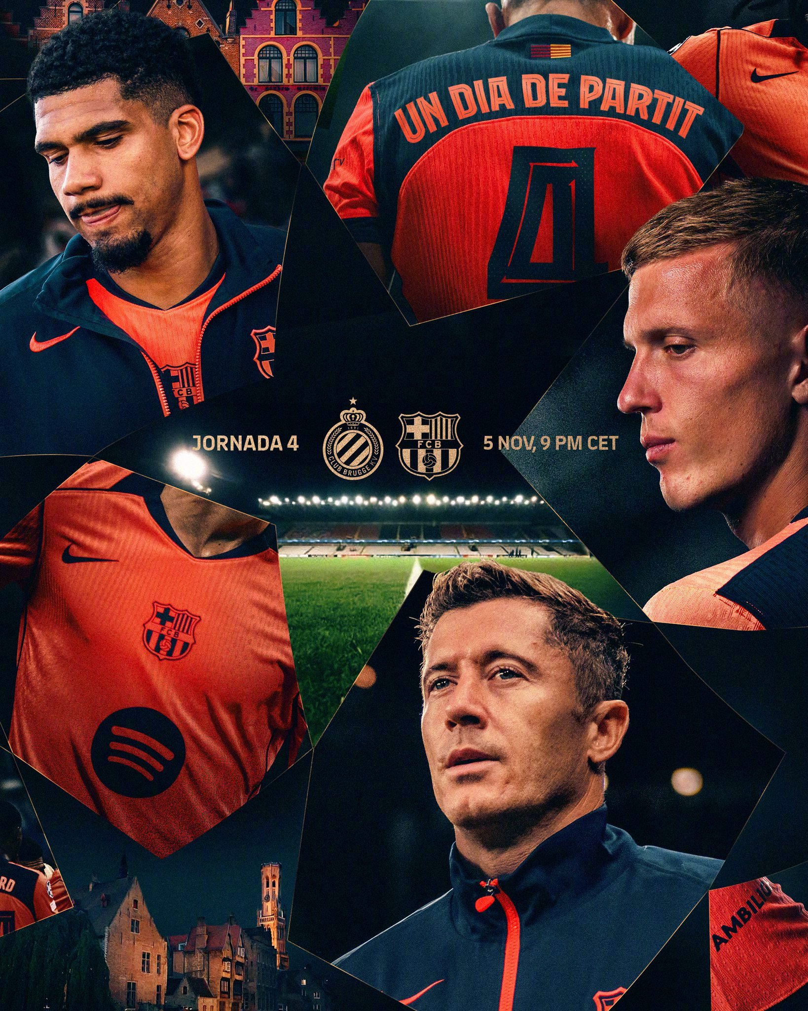 巴萨vs布鲁日  比赛预告🆚赛事：欧冠联赛第4轮⏰时间：11月6日04:00?