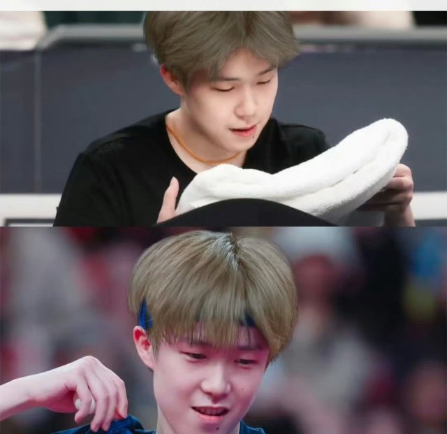 程靖淇说王楚钦打球很干净 跟大淇说的一样，耶耶打球跟人品都很干净，在赛场上只是为