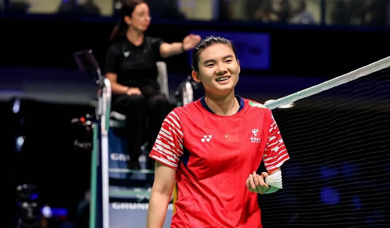 刚刚结束了一场2026年日本羽毛球公开赛女单首轮，女单5号种子、世界排名第5的囯
