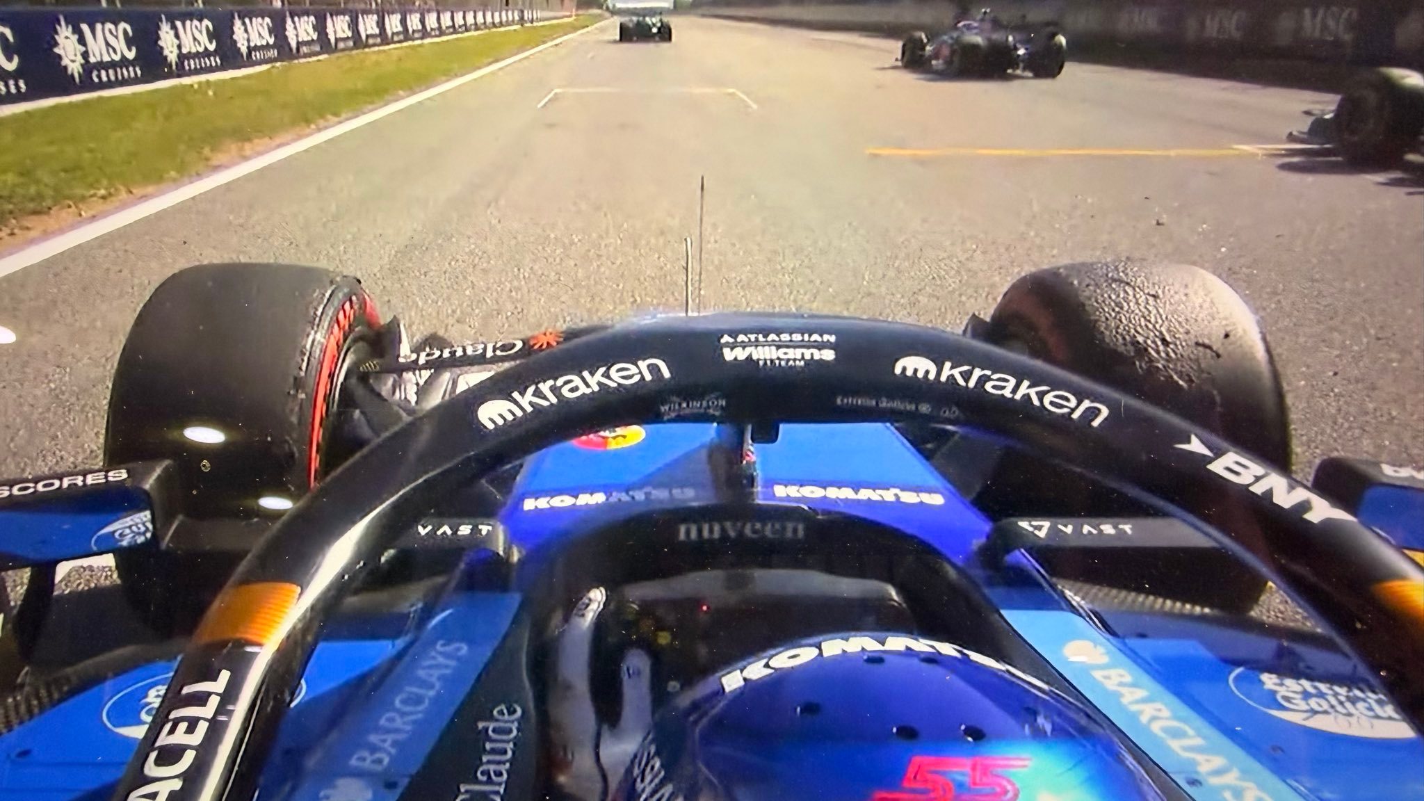 F12026F1巴塞罗那大奖赛 周五二练后的轮胎衰竭情况 