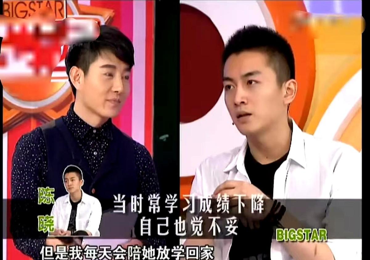 热播剧《大生意人》刷到第六集时，主演陈晓在采访里丢出一段反差史，说自己初中早恋被