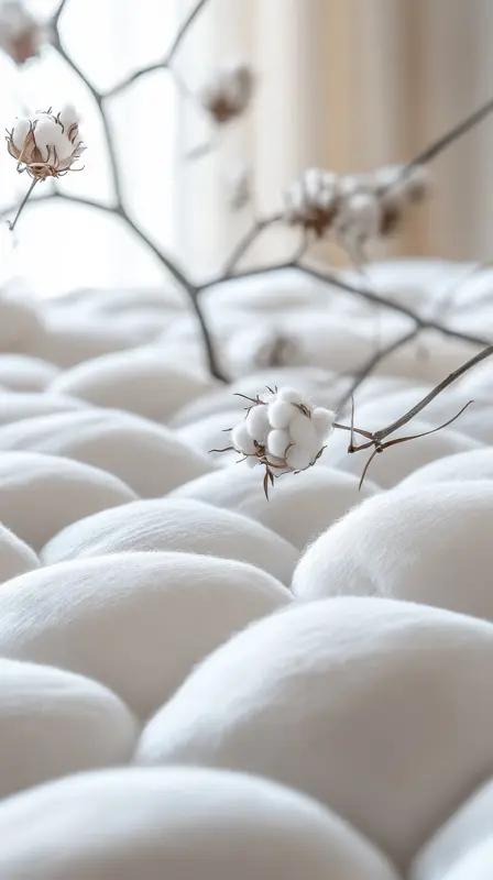 最近看了新疆棉被的制作过程，真的太治愈了！在兵团六师新湖农场，优质新疆棉花从梳棉