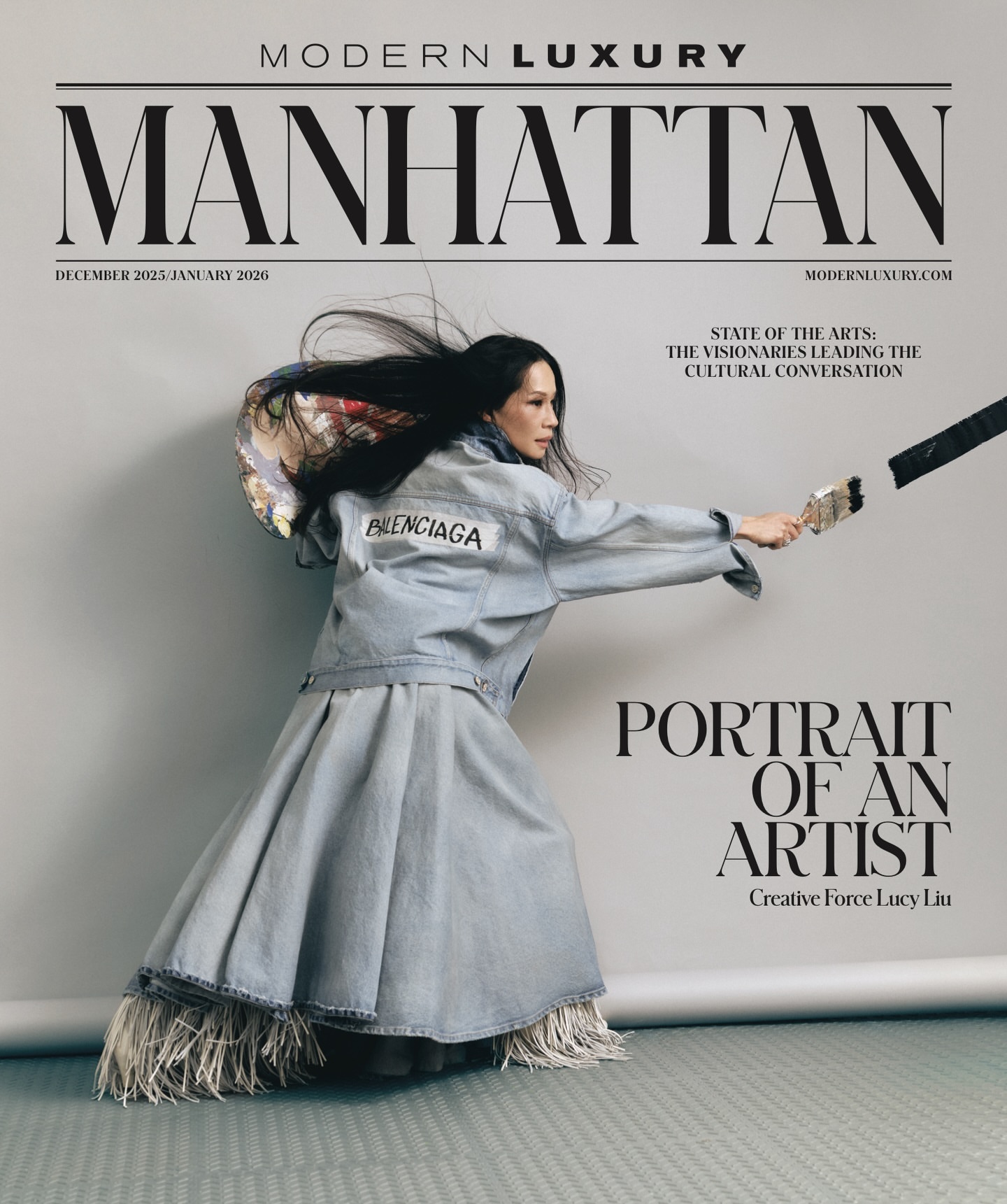 刘玉玲 × MANHATTAN Magazine.虽然把Lucy妈妈拍成了一米三