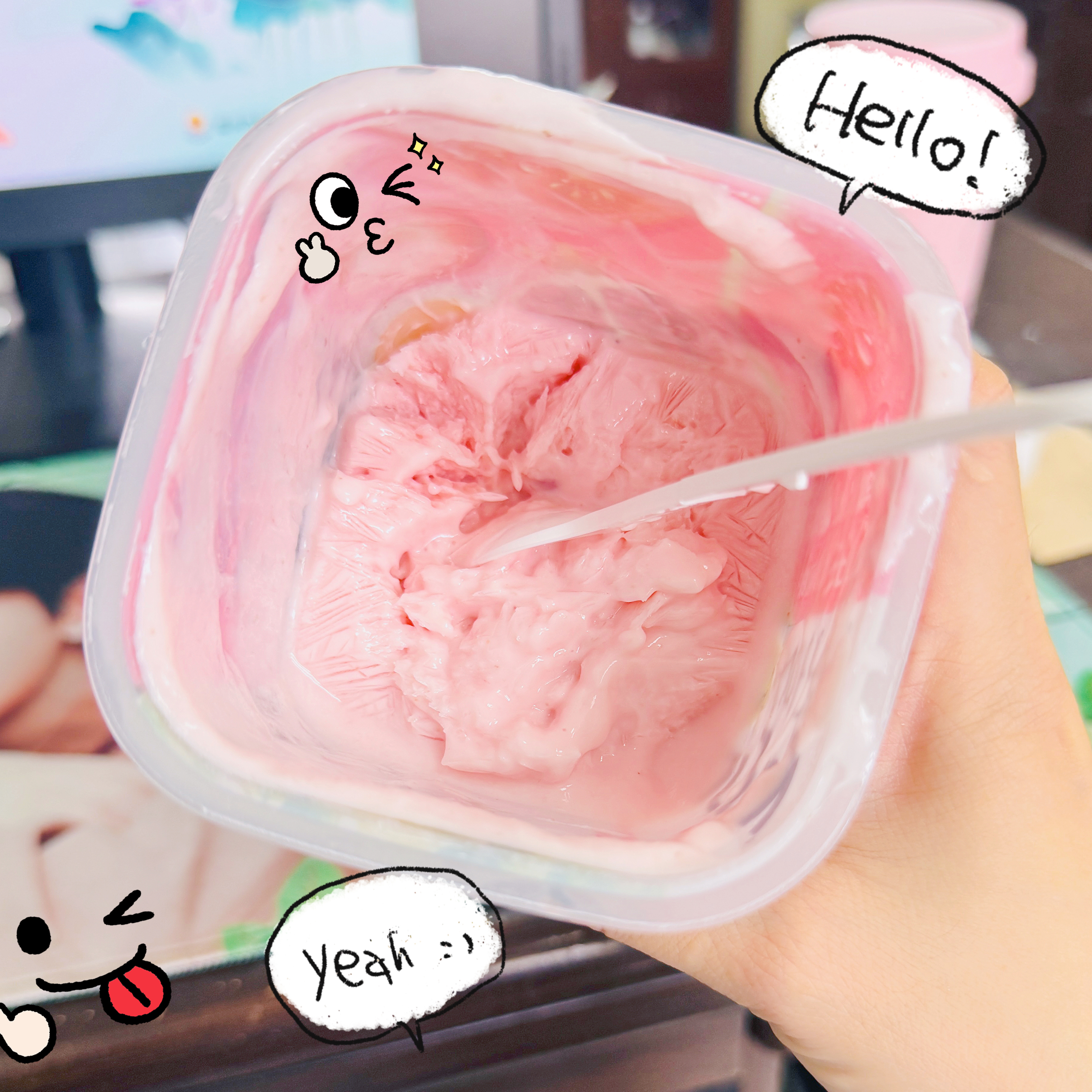 已尝试，且很成功🍧是冰沙口感我同事也超级喜欢红甜菜味，说意犹未尽