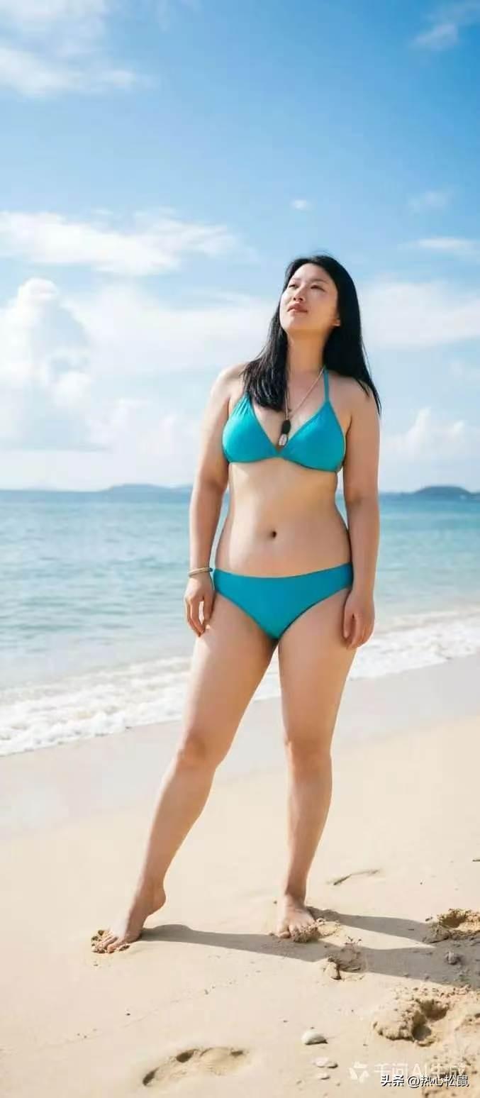夏日海滩，碧海蓝天，轻松自在，享受阳光！🌞🏖️