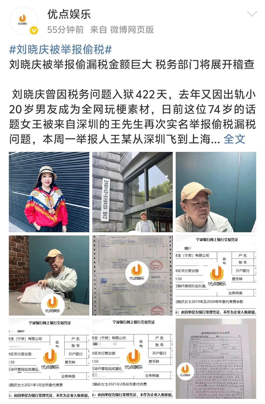 税务部门调查刘晓庆偷税刘晓庆已退出被举报涉嫌偷税公司股东 有人猜是变相宣传，有人