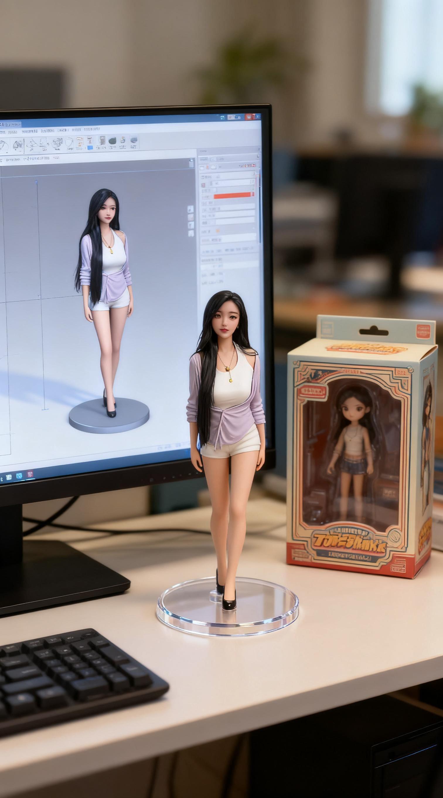 ai秒变专属真人手办