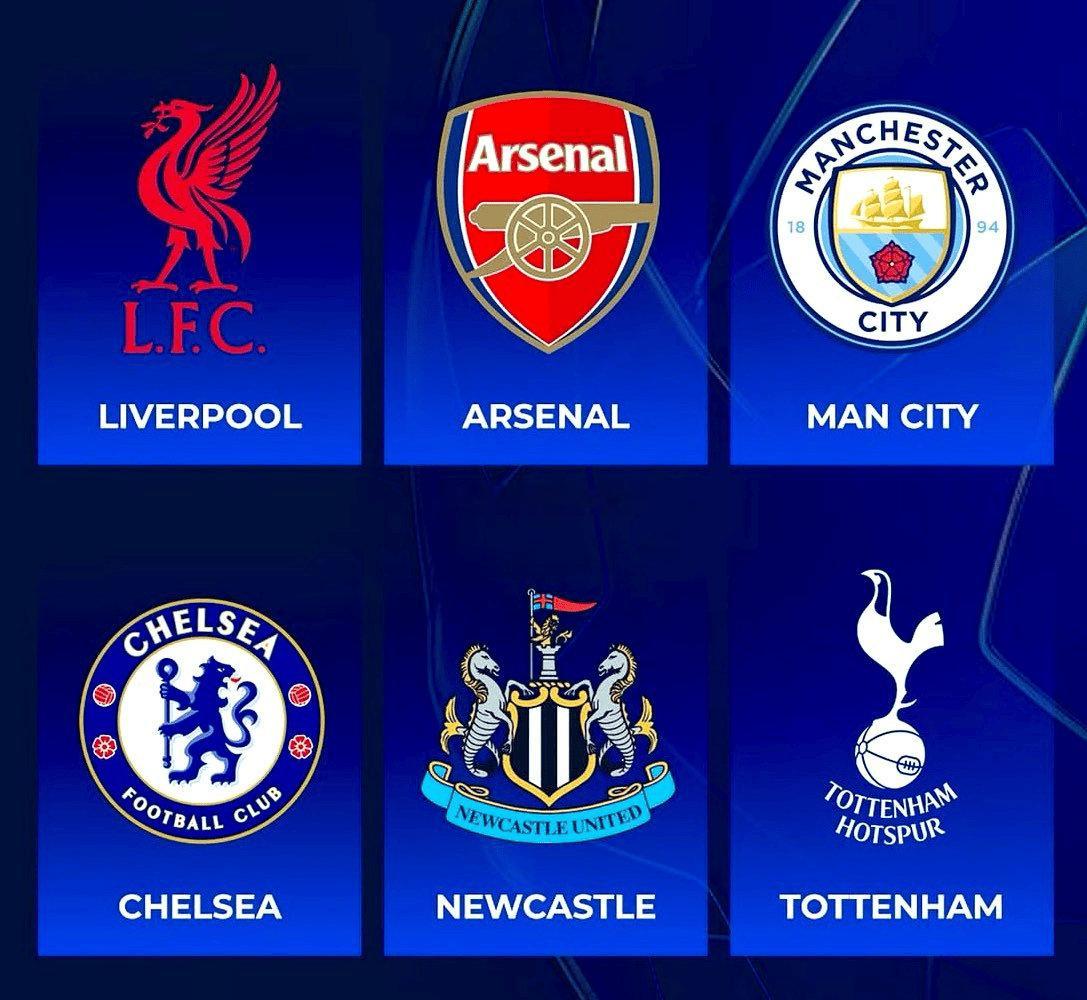 今天凌晨，随着纽卡斯尔联在两回合淘汰赛附加赛中战胜卡拉巴克，本赛季参加欧冠的6支