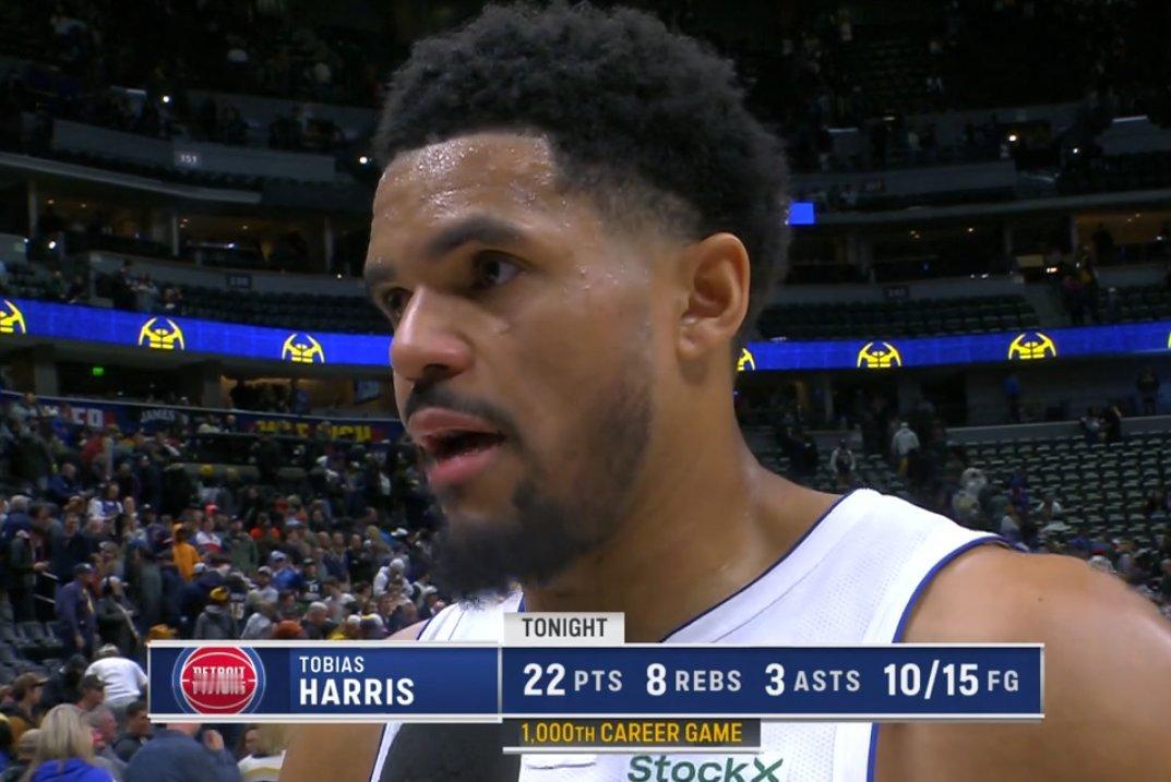 ▲今天是哈大哥职业生涯出战的第1000场比赛，恭喜哈大哥NBA