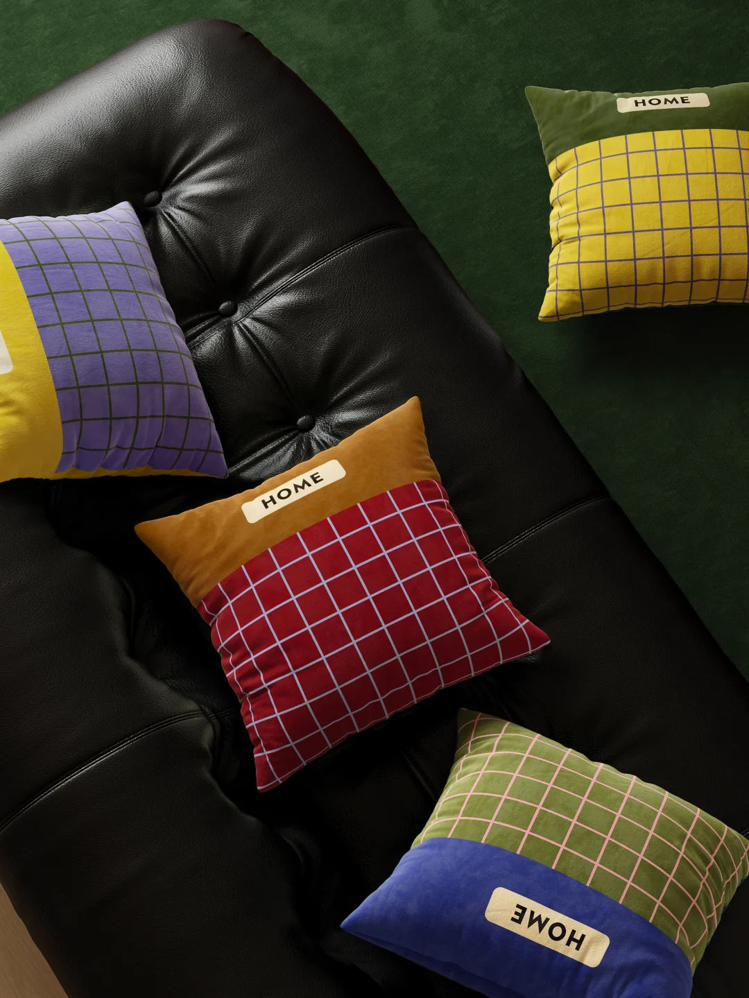 🔴复古配色 + ins 小方格｜我的包豪斯混搭风