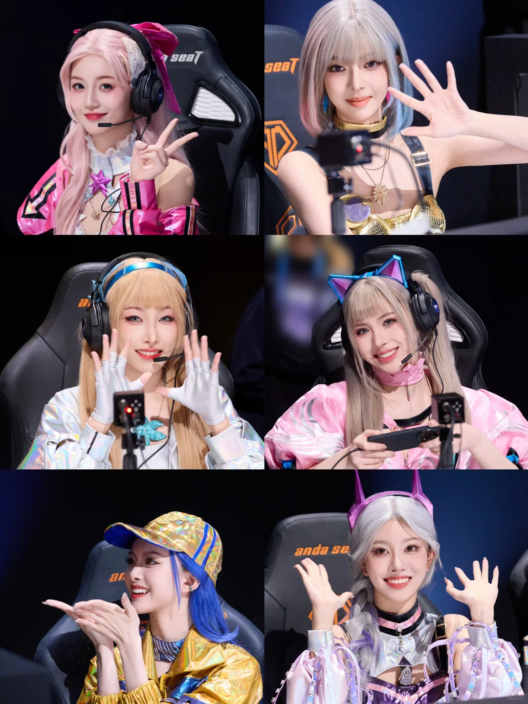 和R.E.D妹妹们一起打游戏啰～📷✨