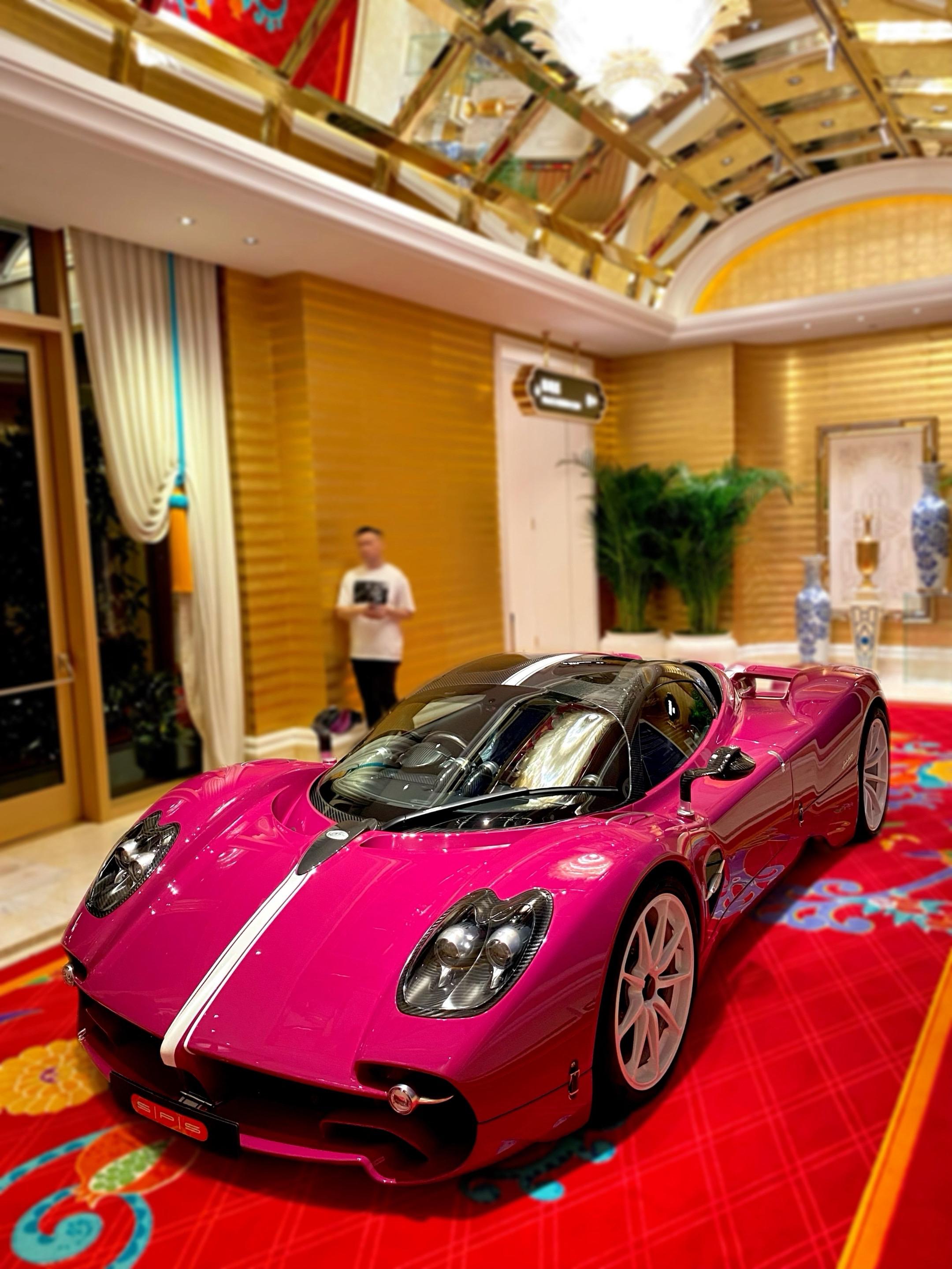 Pagani Utopia 🩷在永利梦幻超跑展的艺术品