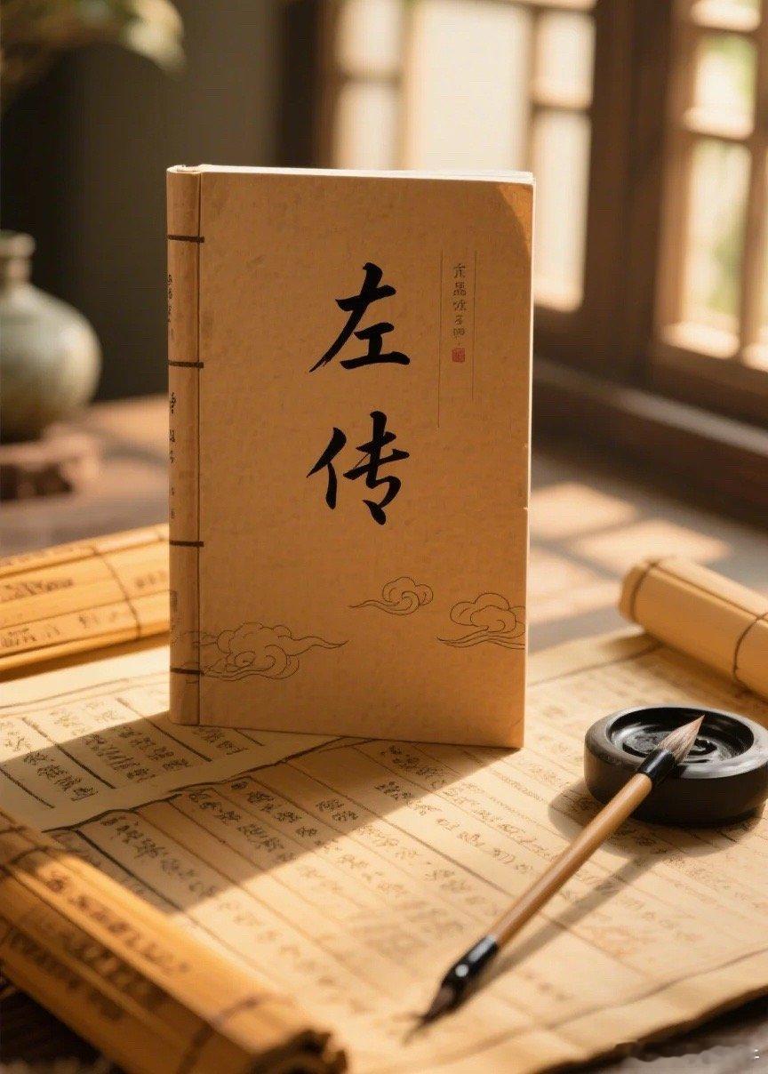 《左氏春秋传》（简称《左传》）相传是由春秋末年鲁国的左丘明所著的先秦散文著作，约