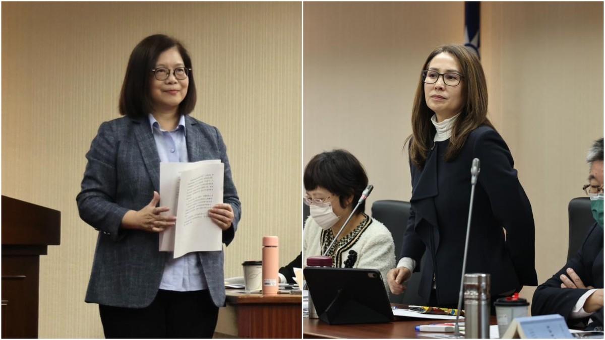 管碧玲擅自更改渔船事件报告名称，蓝绿“立委”现场吵成一团

针对“2·14恶性撞