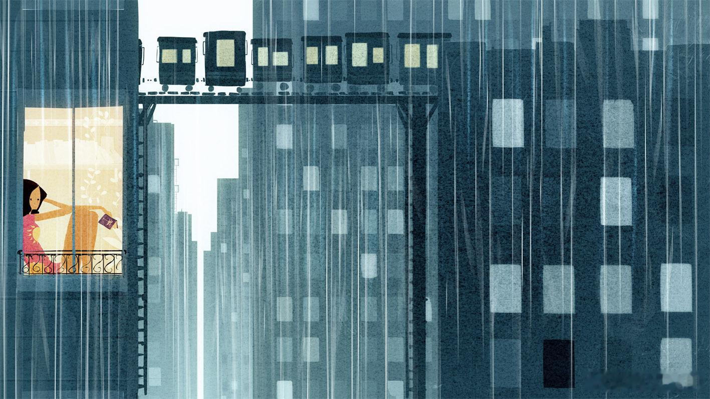 Pascal Campion 不过是描绘日常，但在我看来跟另一个世界似的…… 