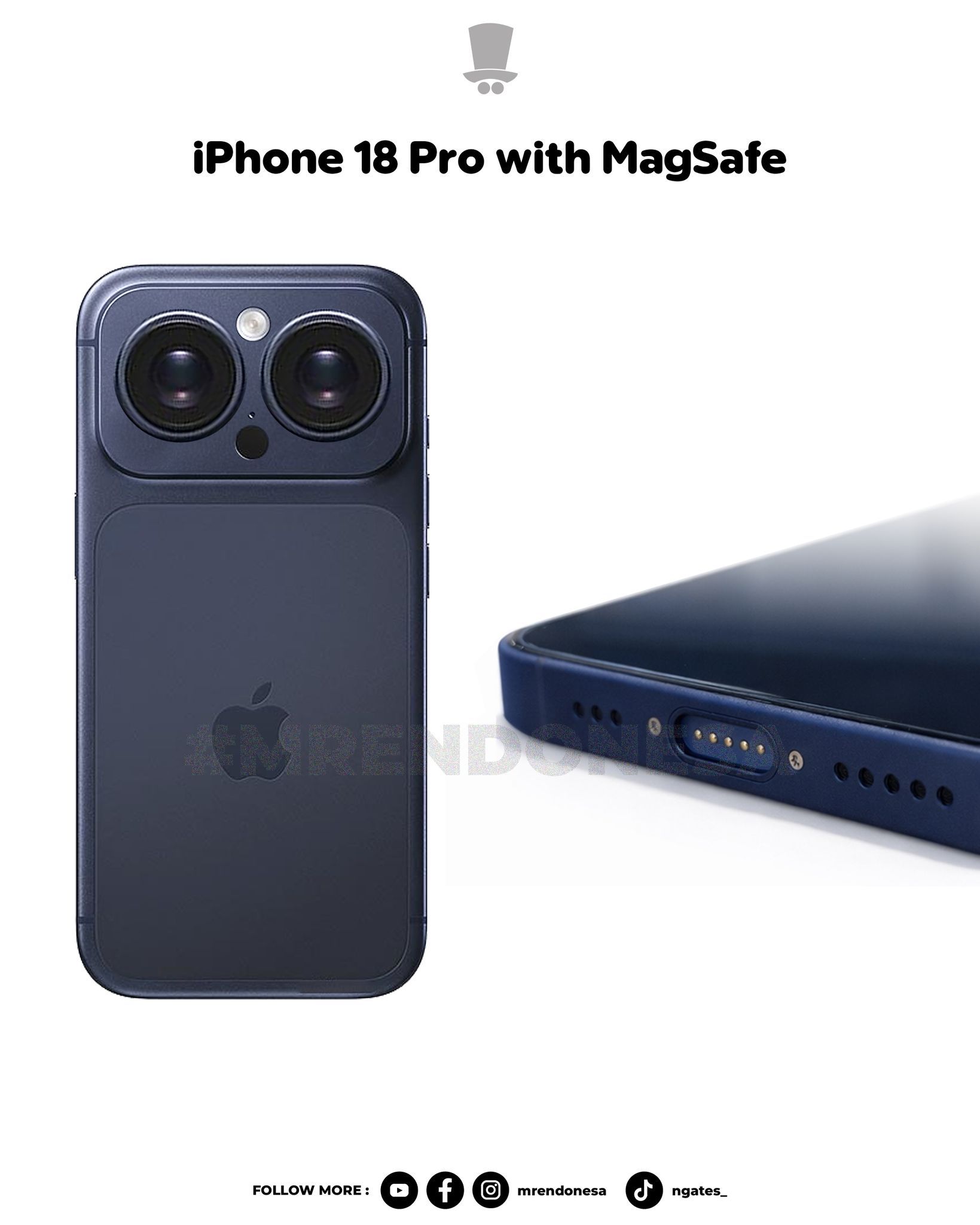 iPhone 18 Pro 如果长这样是不是挺好看？猫头鹰…瓦力的赶脚～ 