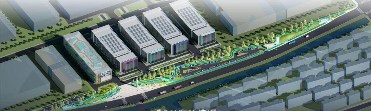 【海盐将新增一处大型公园，位置就在→】海盐中港路景观公园建设工程，涉及面积约3万