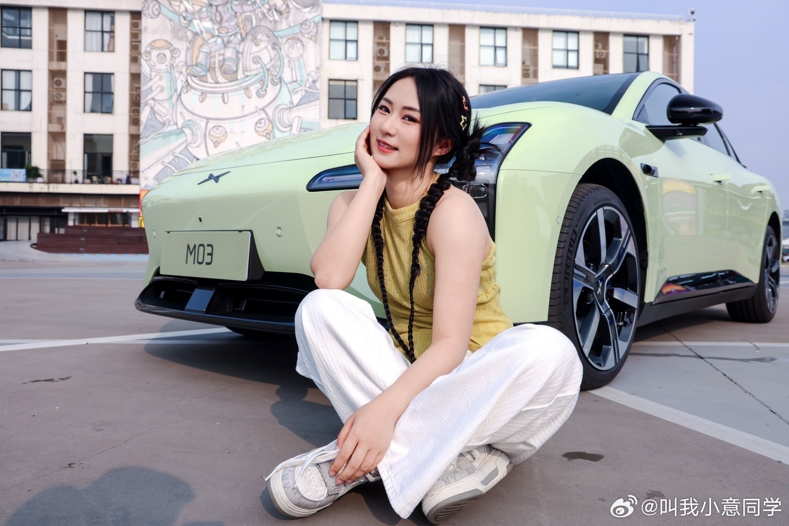 来体验了2026款小鹏MONA M03，我真的太爱这个新增的「牛油果绿」配色了！