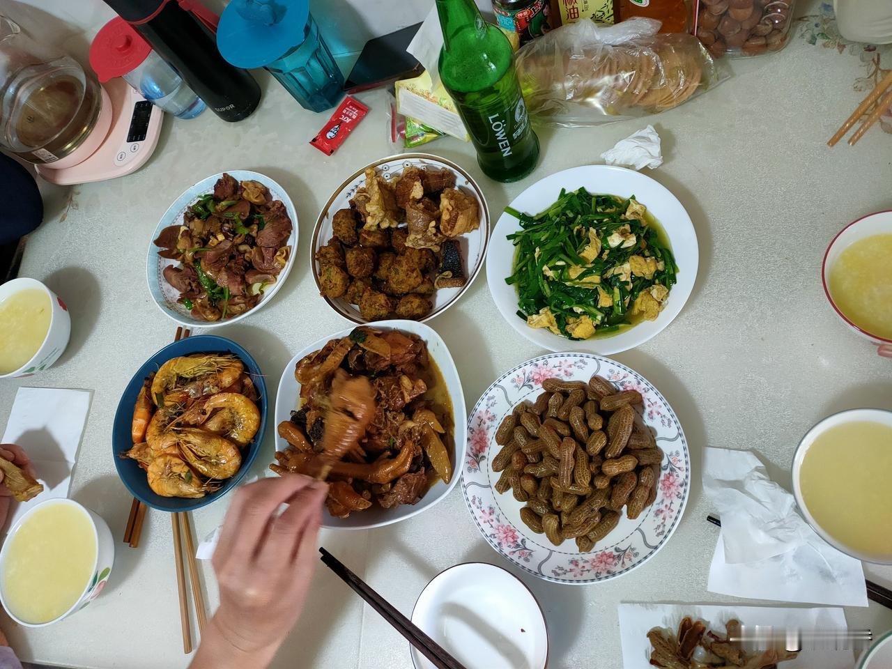 是不是全中国就我家初一喝粥啊？天天喝粥必备下饭神器，我也是服了[捂脸]