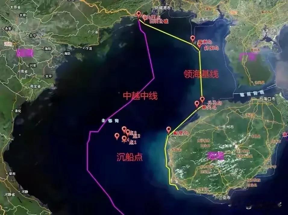 【四艘沉船】北部湾的4艘沉船到底是谁家的？一宿没睡好，想的我脑瓜仁疼。让打捞不？