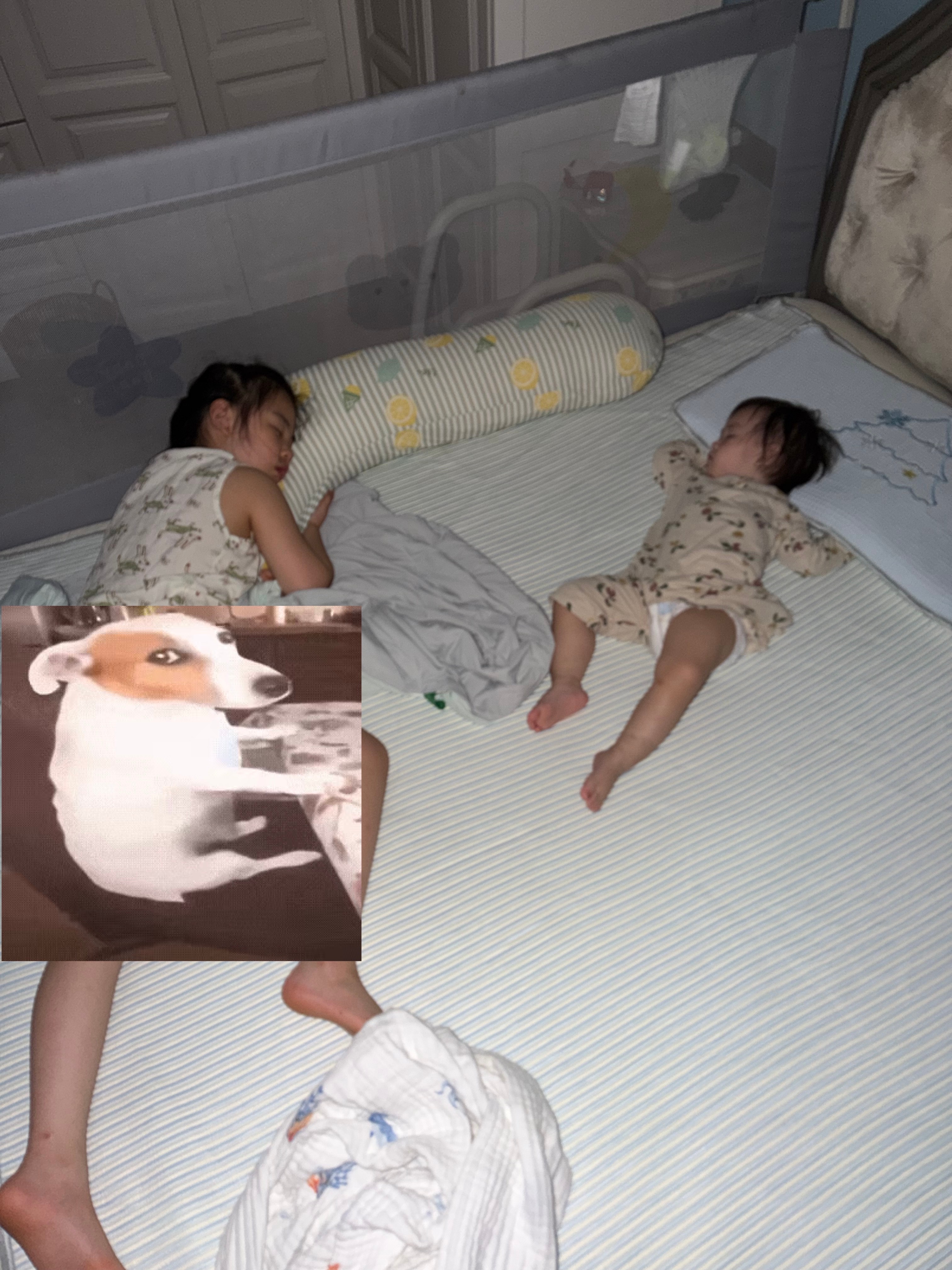 当你生病了 又吐又拉还发烧头晕难受得要死 却还要带两个孩子的时候：这样熬人的日子