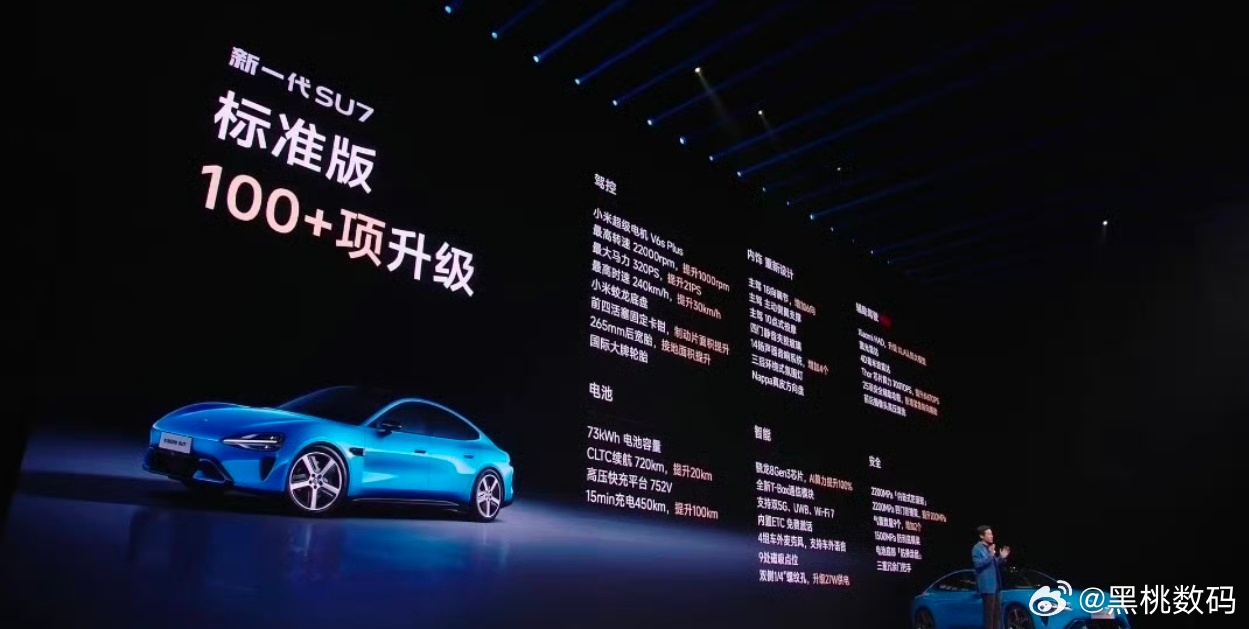 新一代SU7我靠，竟然是21.9万起，这真的是不敢相信。两年前，初代小米SU7 