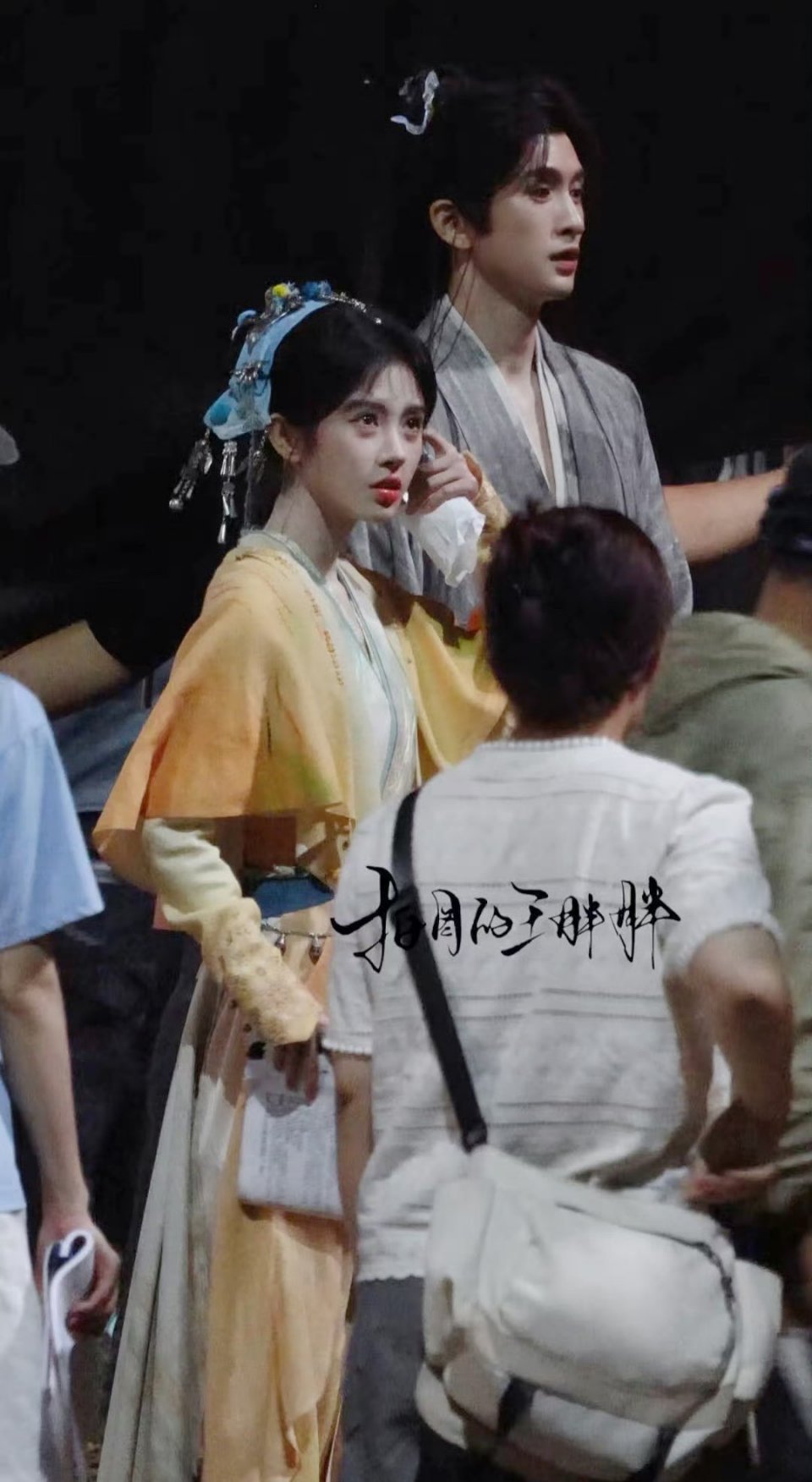 鞠婧祎张云龙《来战》同框路透来啦 ​​​