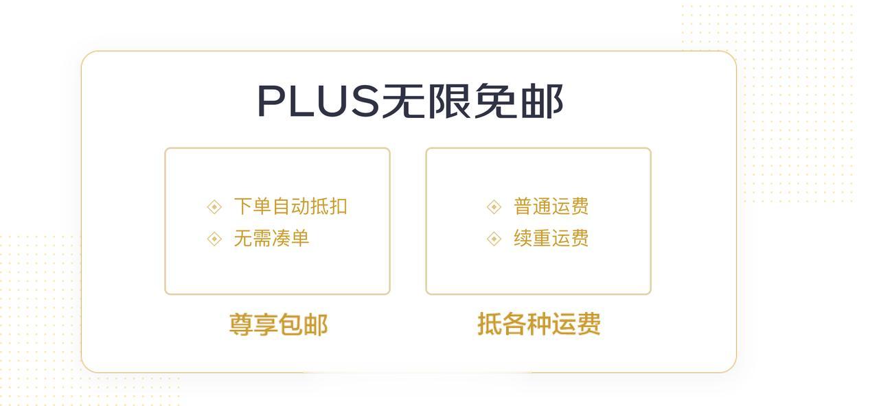 京东 PLUS 权益有调整，季卡和年卡 PLUS 会员可以享受无限免邮服务了，非