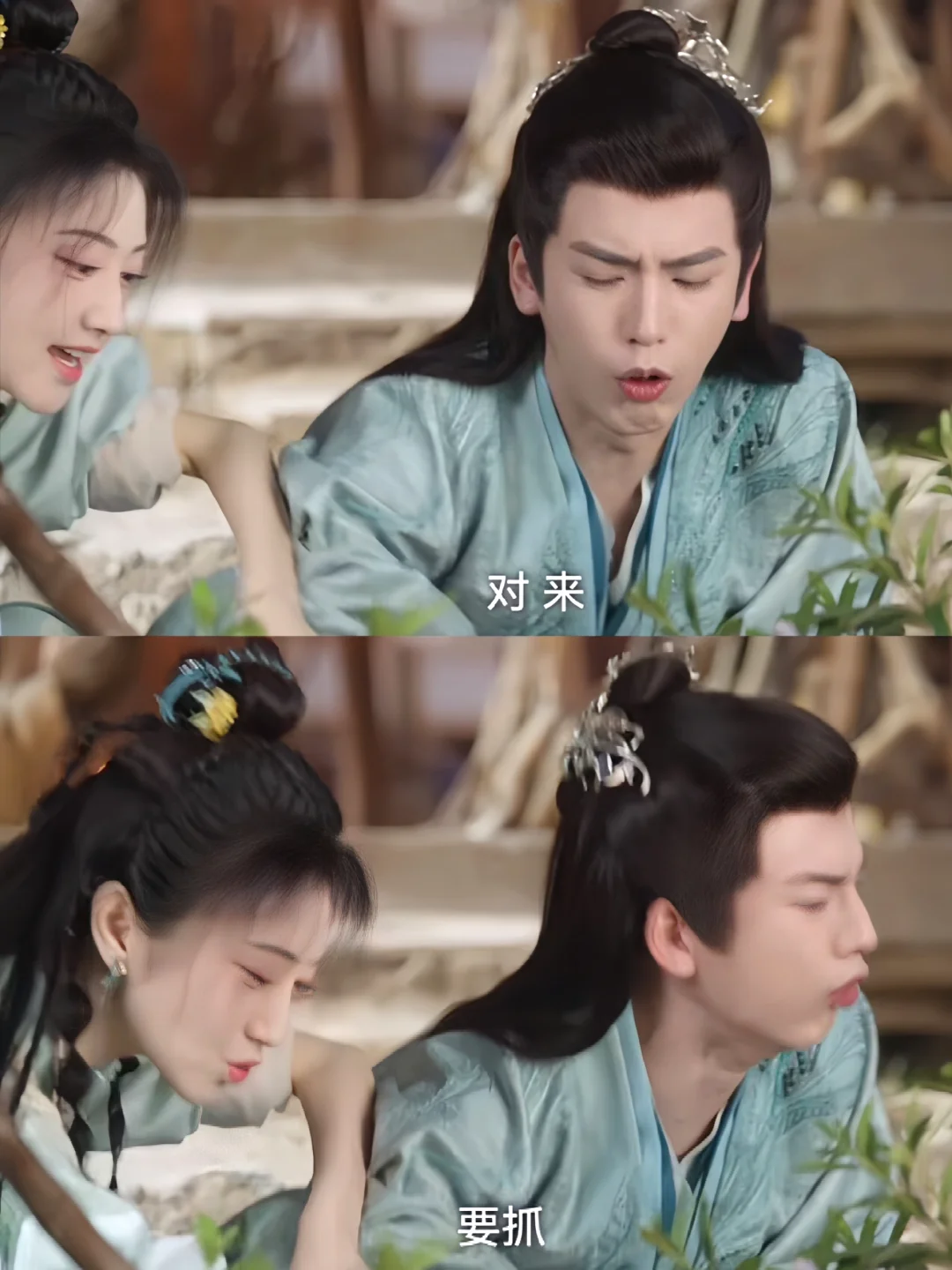 一上来就掏粪🤣张凌赫这表情不像演的！