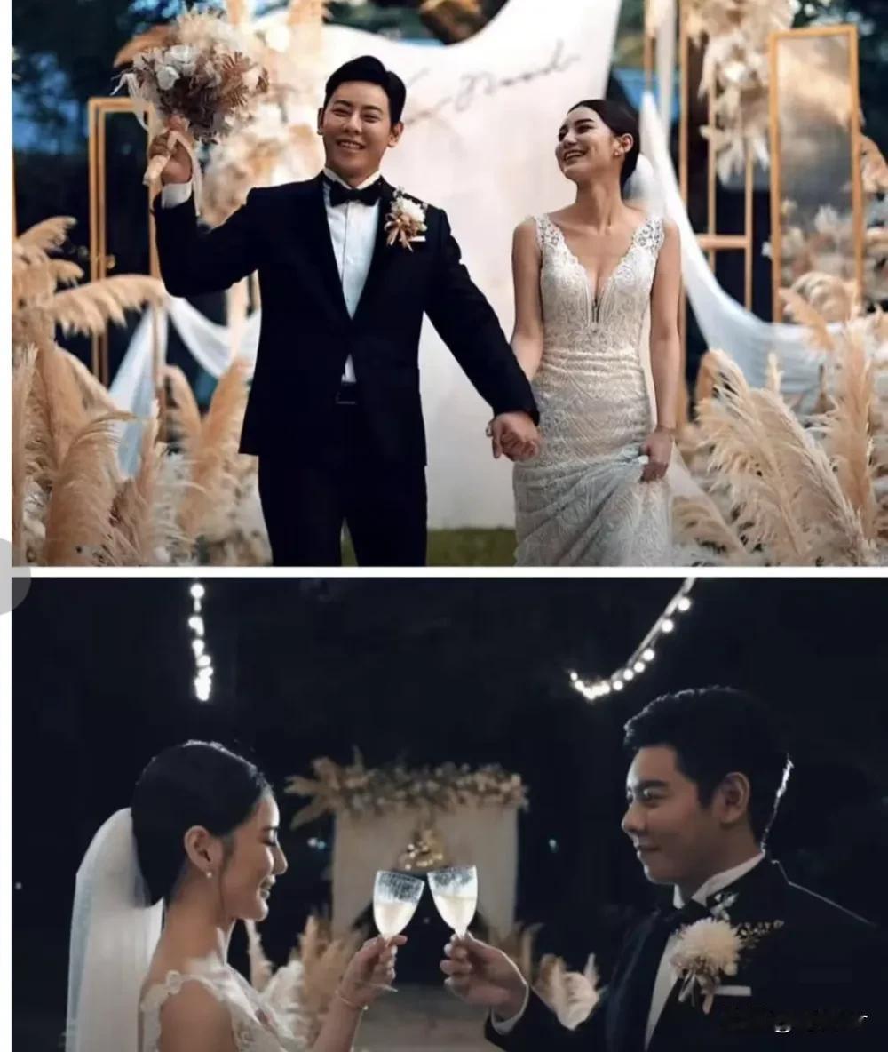 汪小菲8级大风办二婚，对比13年前和大S婚礼差别太大，脸上藏不住汪小菲婚礼