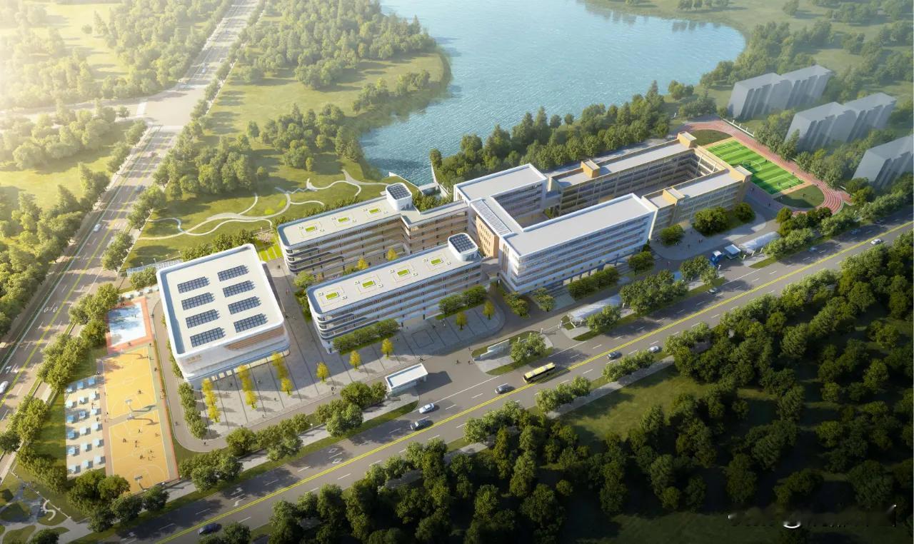 最近学校都在搞改扩建呢。这不，高新区有几所学校的改扩建工程都快收尾啦。像高新火炬