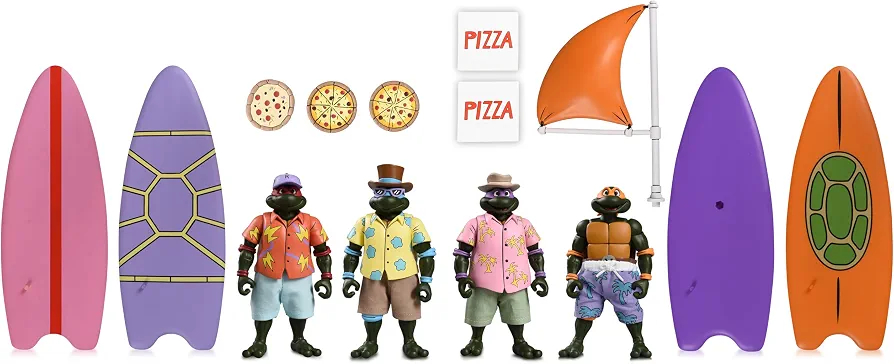 NECA Teenage Mutant Ninja Turtles (Carto