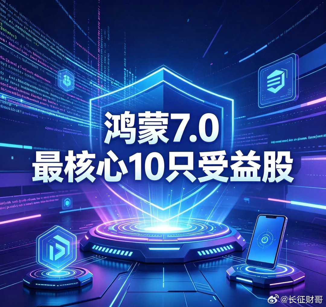 鸿蒙7.0最核心10只受益股1. 软通动力（301236）股价：43.53元核心