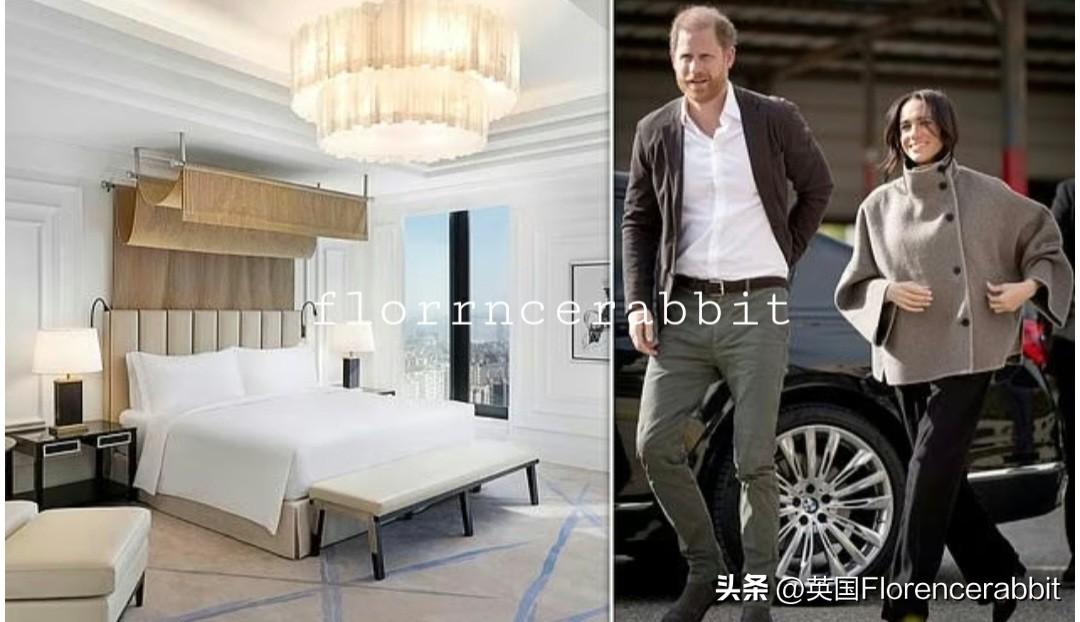 哈里效仿他哥，约旦之旅入住的套房，与威廉王子和王妃曾入住的那套毫无二致，每晚价值