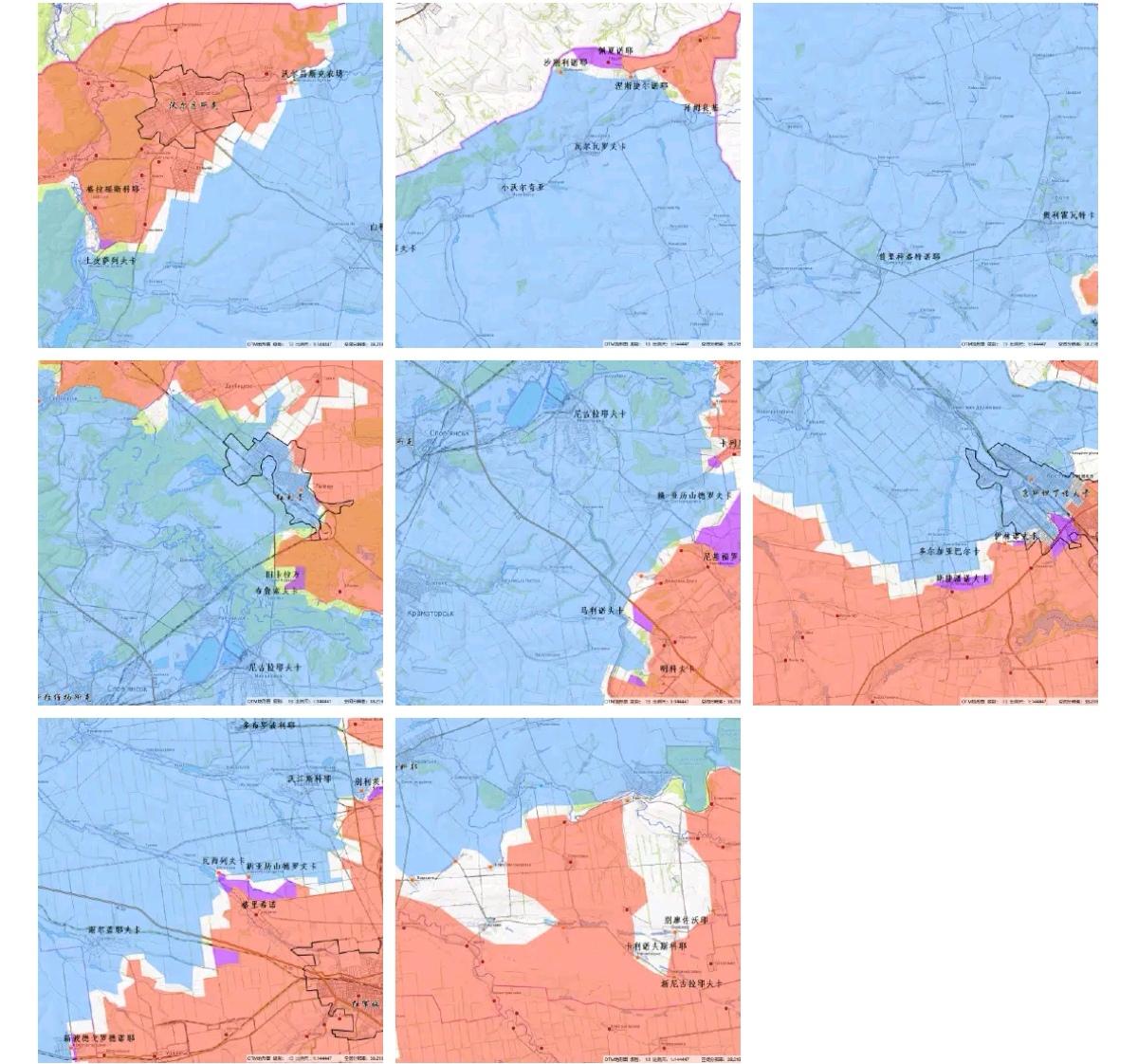 3.23-29俄乌局势：

1. 白科洛杰济 方向，俄军向 上皮萨列夫卡 推进，